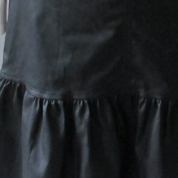 H&M FAUX LEATHER MINI SKIRT - Picture 9 of 13